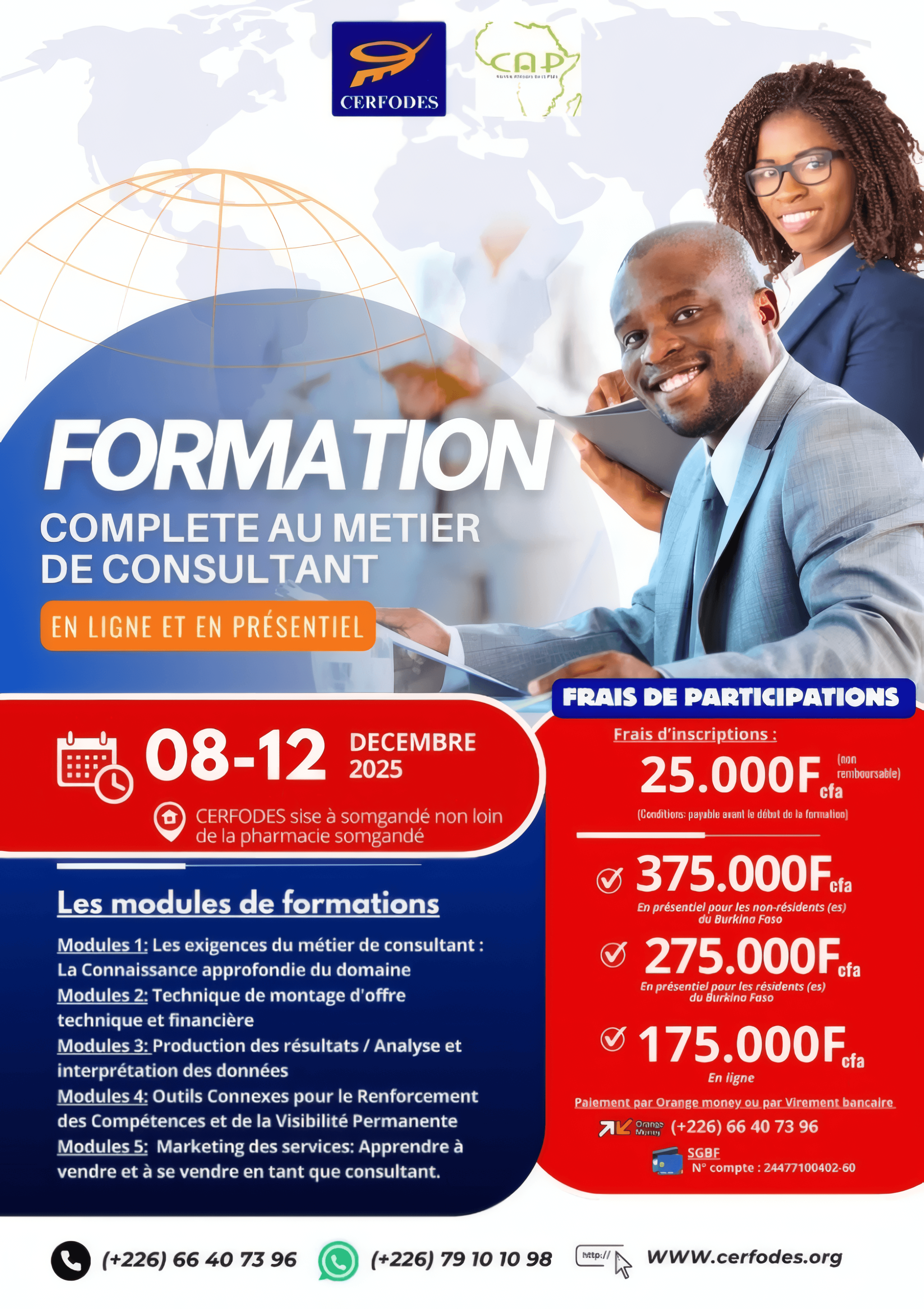 CERFODES consultant training program